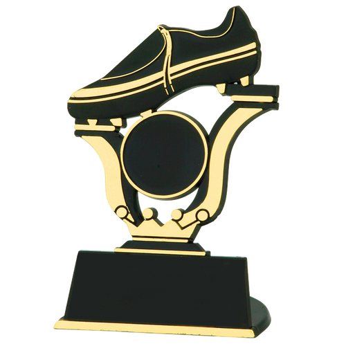 Voetbal Prijsje - Q139 - Bordeauxrood / Zilver