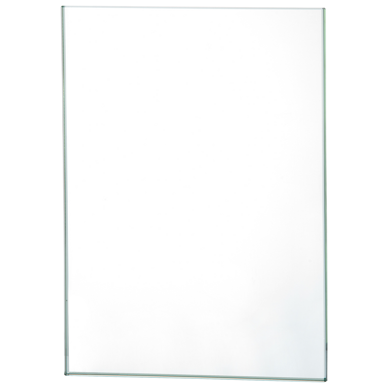 Rechthoekige Glazen Award Geschikt voor Gravure en Full Colour Print - W711-W713