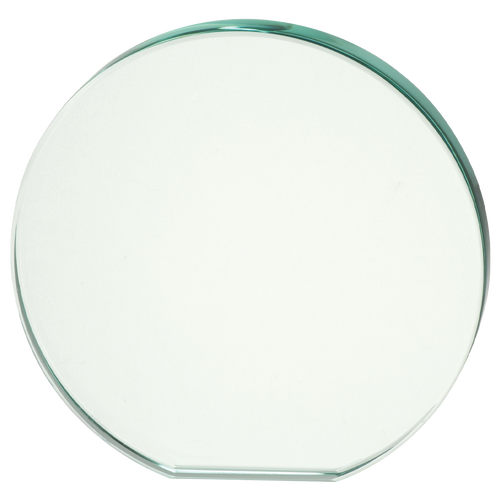 Ronde Glazen Award in Geschenkdoos Geschikt voor Gravure en Full Colour Print - W151-W156