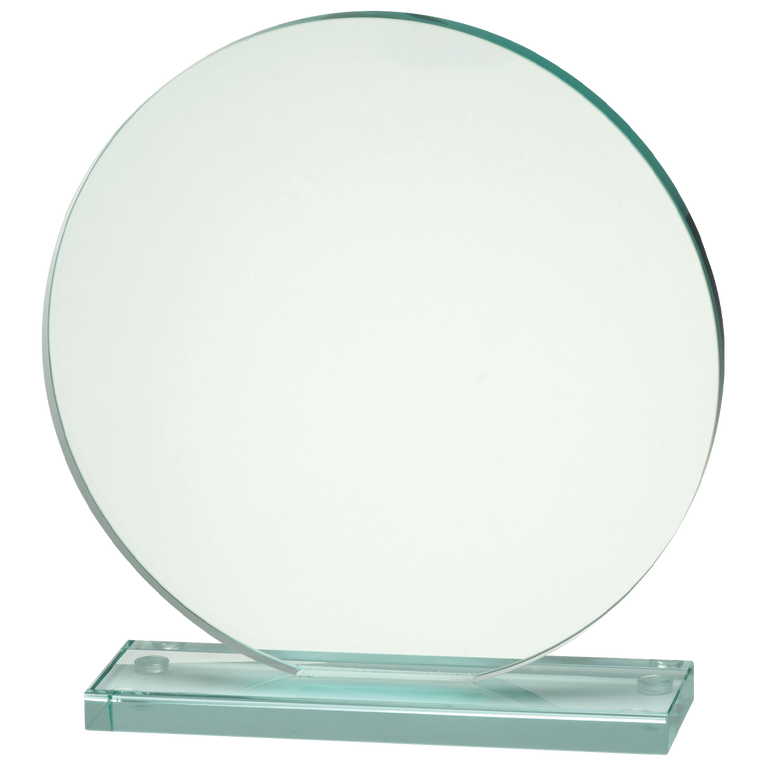 Ronde Glazen Award in Geschenkdoos - W651-W654
