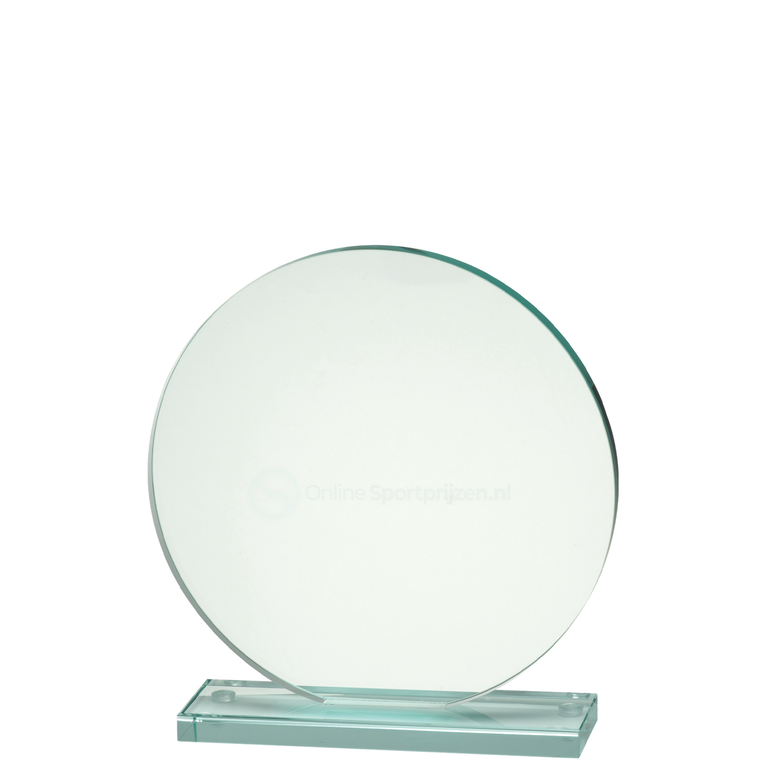 Ronde Glazen Award in Geschenkdoos - W651-W654