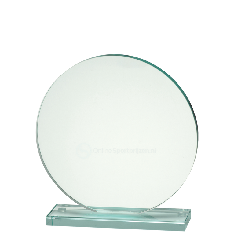 Ronde Glazen Award in Geschenkdoos - W651-W654