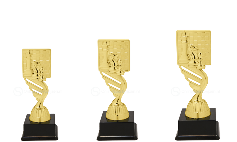Schaaktrofee - SS1720 - Goud