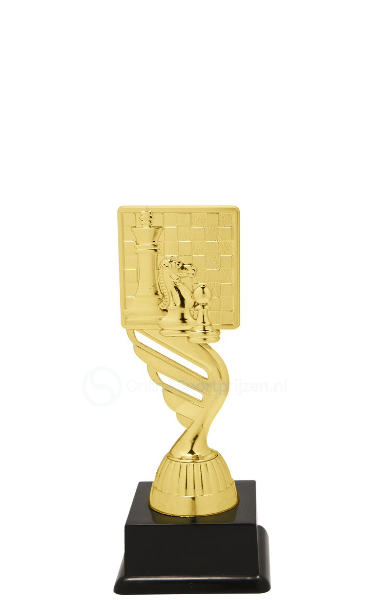 Schaaktrofee - SS1720 - Goud