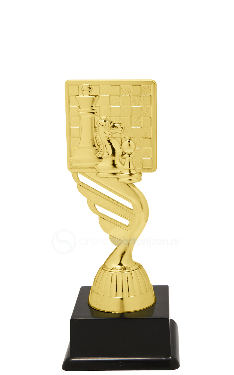 Schaaktrofee - SS1720 - Goud