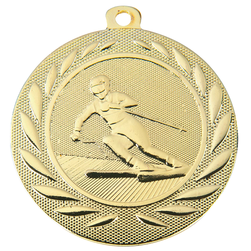 Ski Medaille - 50 mm - DI5000.Q - Goud, Zilver en Brons