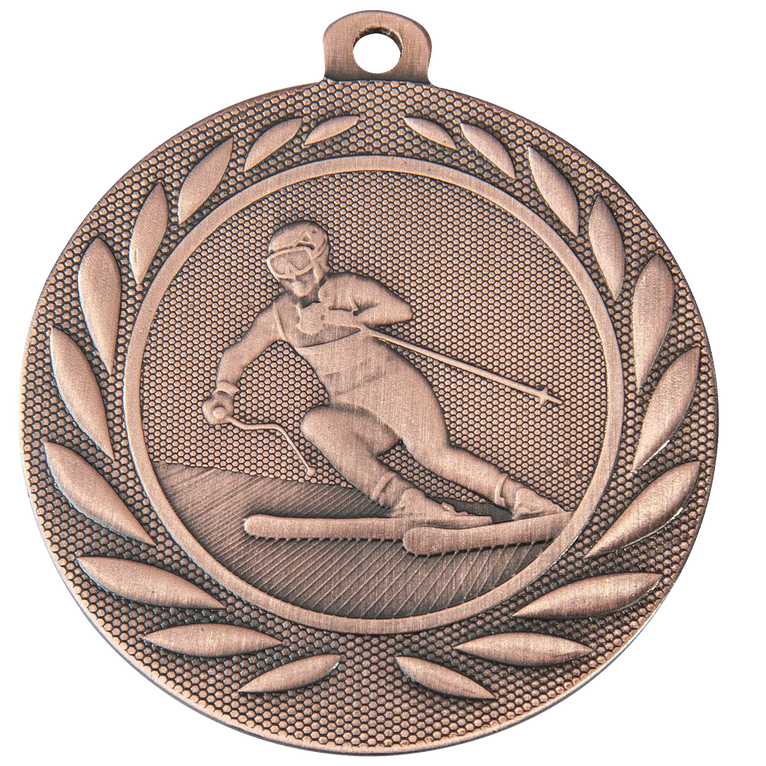 Ski Medaille - 50 mm - DI5000.Q - Goud, Zilver en Brons
