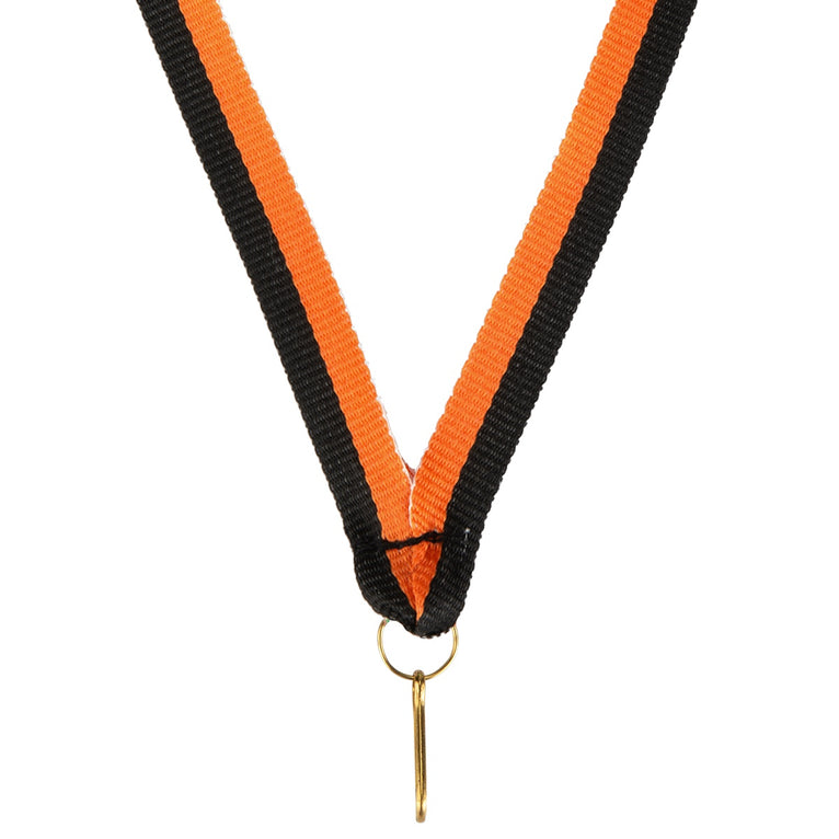 Smal Medaillelint - 10 mm breed - V8 - in Ruim 30 Kleuren