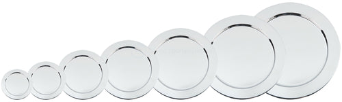 Spiegelende Kampioensschaal - 10-35 cm - D341-D347 - Zilver