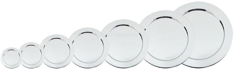 Spiegelende Kampioensschaal - 10-35 cm - D341-D347 - Zilver