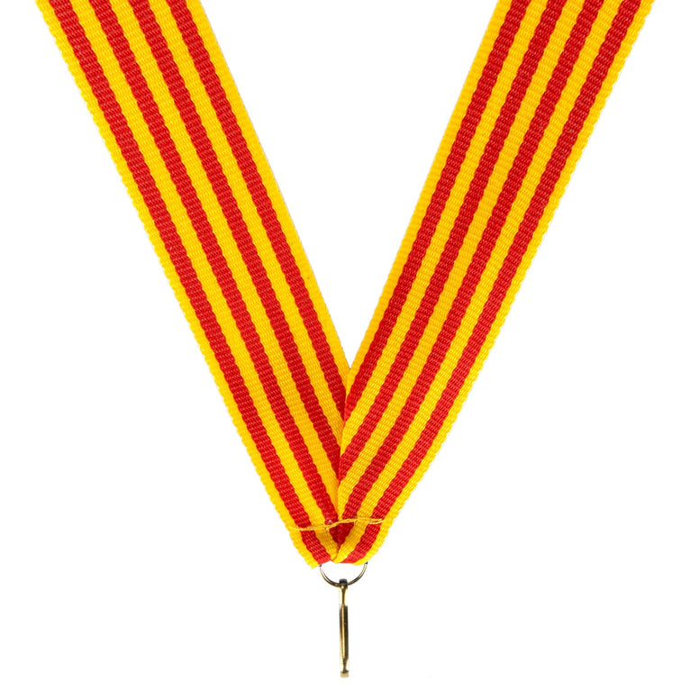 Standaardmaat Medaillelint - 22 mm breed - V2 - in Ruim 50 Kleuren