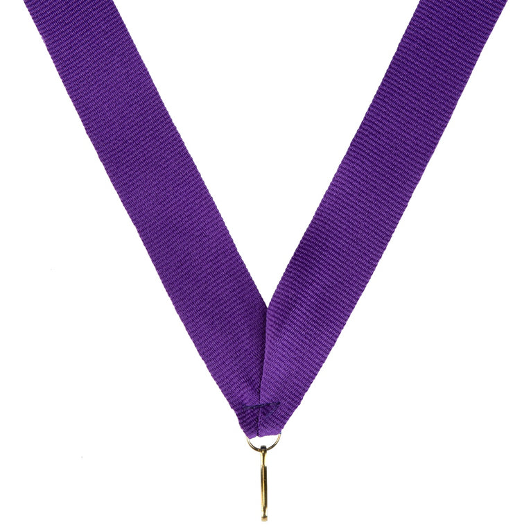 Standaardmaat Medaillelint - 22 mm breed - V2 - in Ruim 50 Kleuren