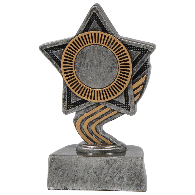 Ster Prijsje - FG210 - Antiek Zilver / Goud