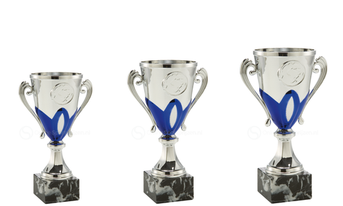 Super Budget Trophy - SET.112 - Zilver / Blauw