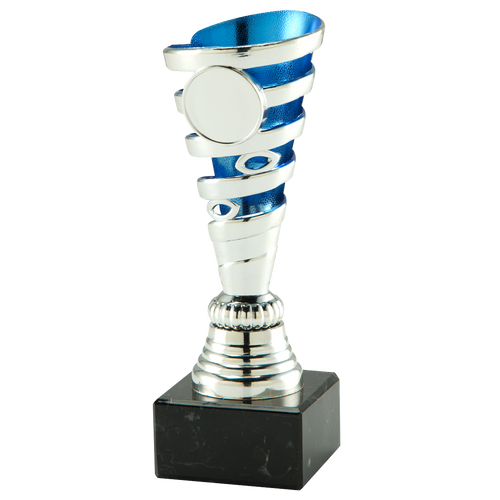 Super Budget Trophy - SET.34804 - Zilver / Blauw