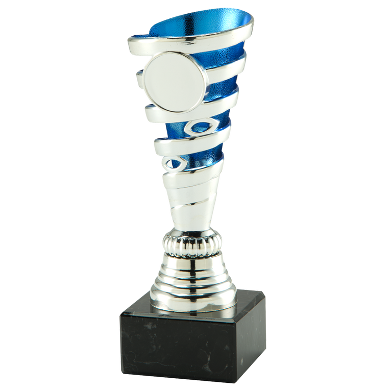 Super Budget Trophy - SET.34804 - Zilver / Blauw