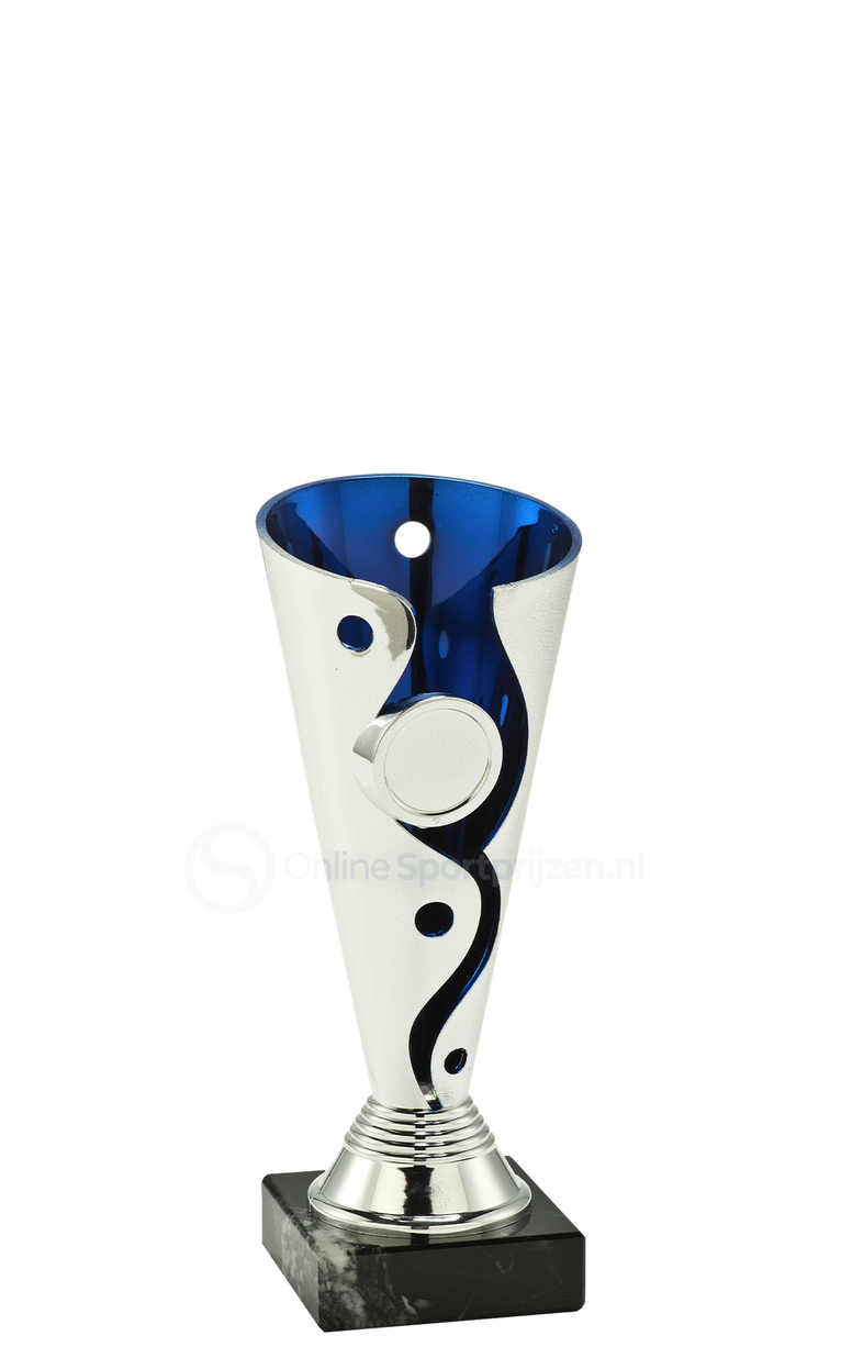 Super Budget Trophy - SET.245 - Zilver / Blauw