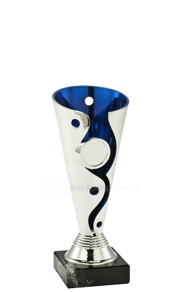 Super Budget Trophy - SET.245 - Zilver / Blauw