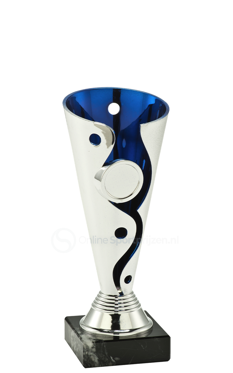 Super Budget Trophy - SET.245 - Zilver / Blauw