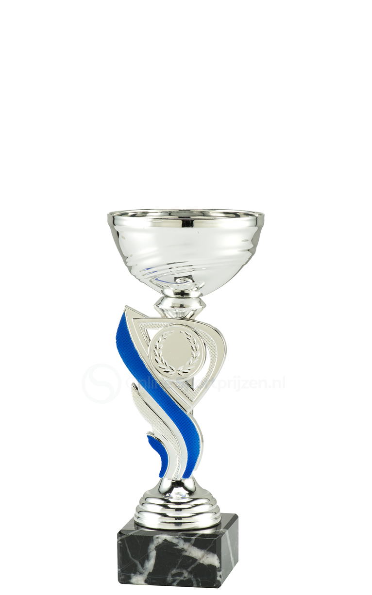 Super Budget Trophy - SET.345B - Zilver / Blauw