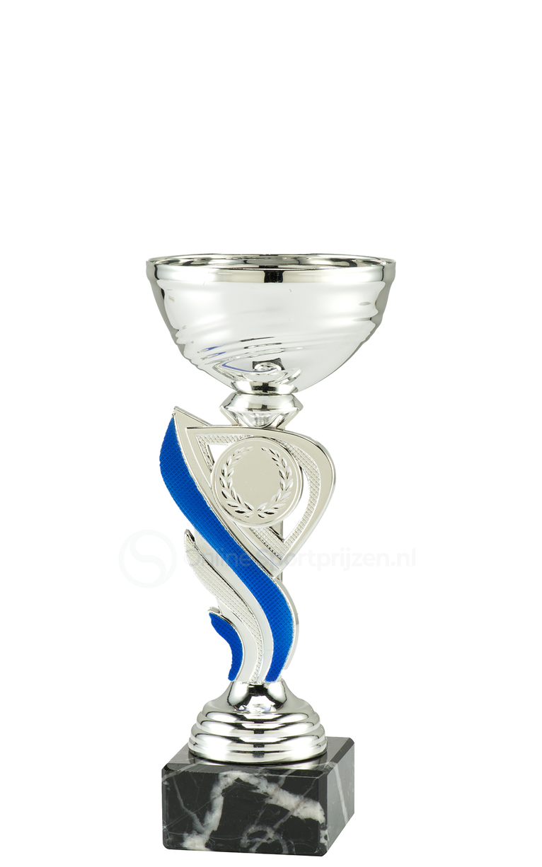 Super Budget Trophy - SET.345B - Zilver / Blauw
