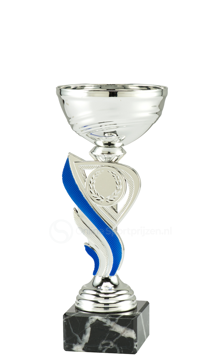 Super Budget Trophy - SET.345B - Zilver / Blauw