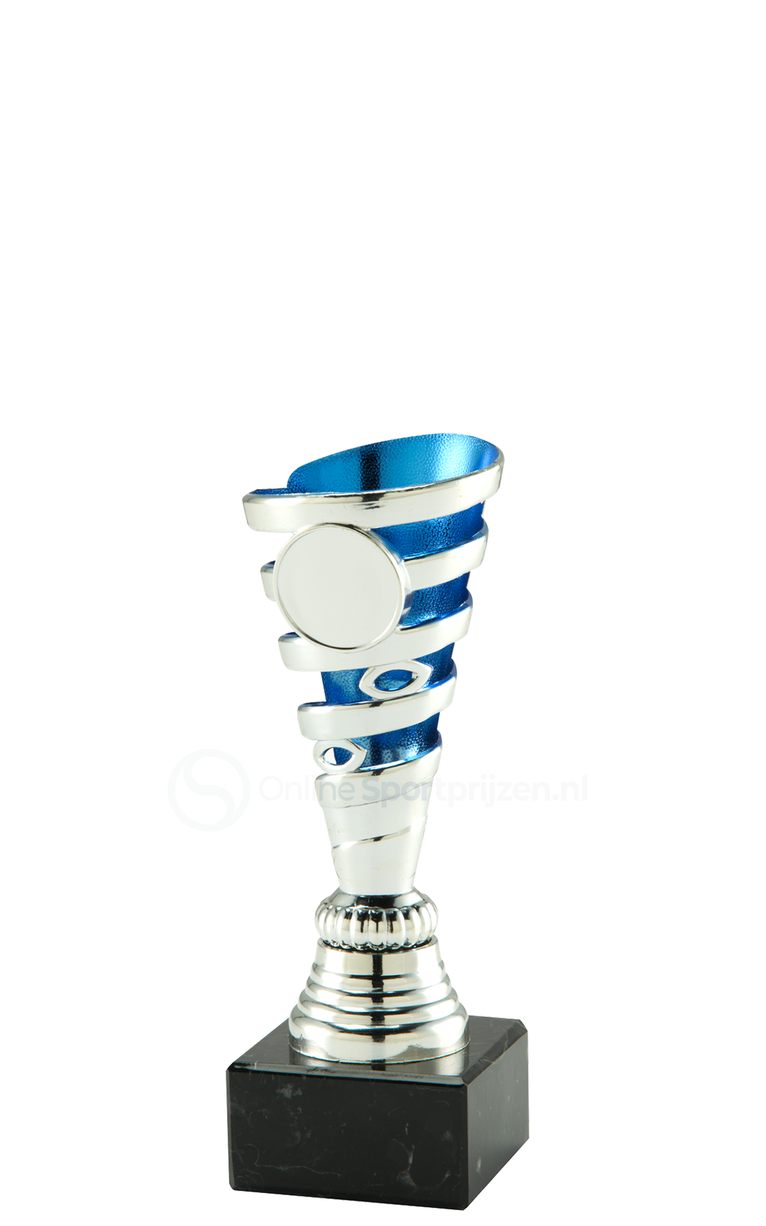 Super Budget Trophy - SET.34804 - Zilver / Blauw