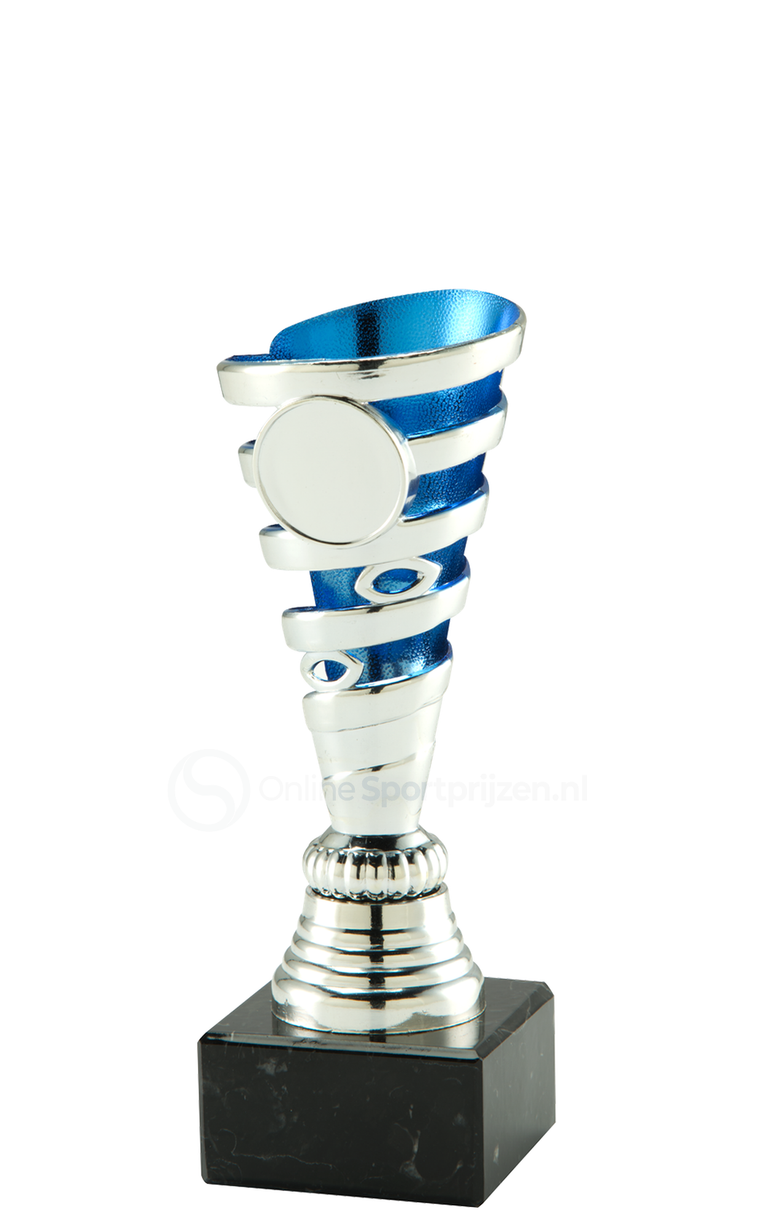 Super Budget Trophy - SET.34804 - Zilver / Blauw