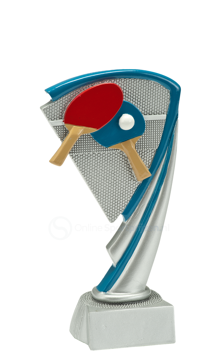Tafeltennis Prijs - RE.052 - Antiek Zilver met Kleuraccent