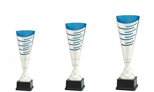 Trofee Boxtel - LT.083 - Zilver / Blauw