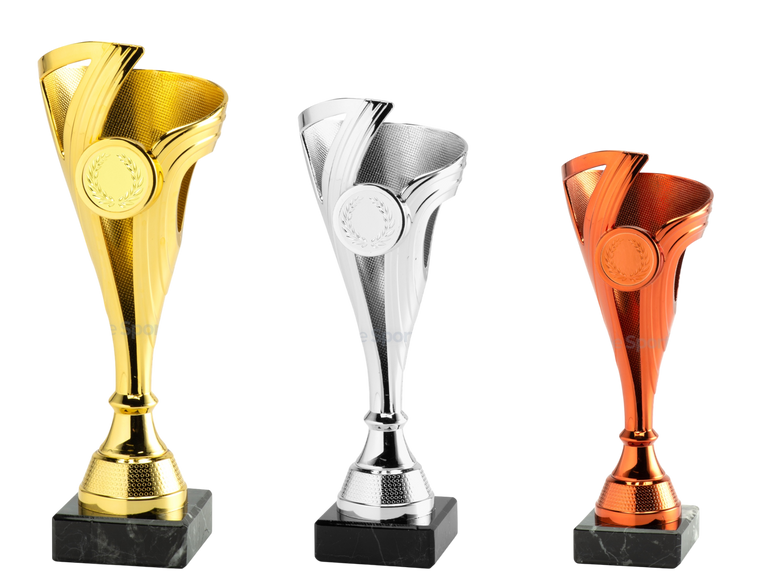 Trofee Bussum - SET.353 - Goud, Zilver en Brons