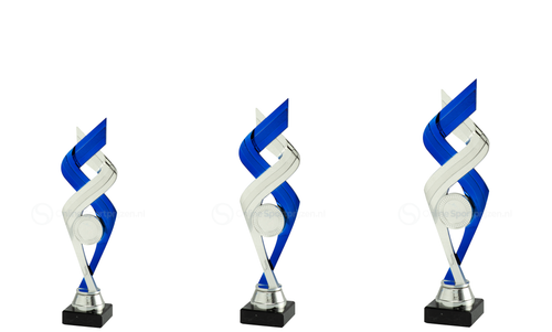Trofee Delft - SET.355 - Zilver / Blauw