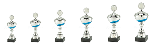 Trofee Kortrijk - MT.133 - Zilver / Blauw