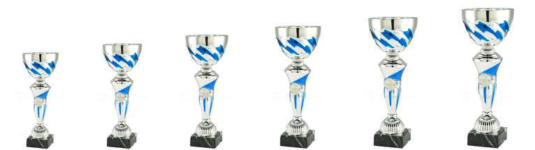 Trofee Lisse - ET.465 - Zilver / Blauw