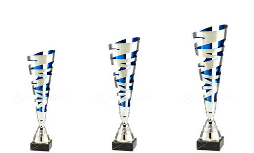Trofee Mons - MT.130 - Zilver / Blauw