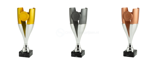 Trofee Oud-Beijerland - ET.466.01-466.03 - Goud, Zilver en Brons