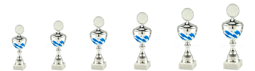 Trofee Sint-Niklaas - MT.136 - Zilver / Blauw
