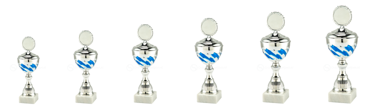 Trofee Sint-Niklaas - MT.136 - Zilver / Blauw