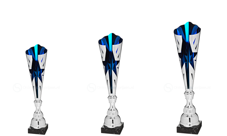 Trofee Zeewolde - X321-X323 - Zilver / Blauw