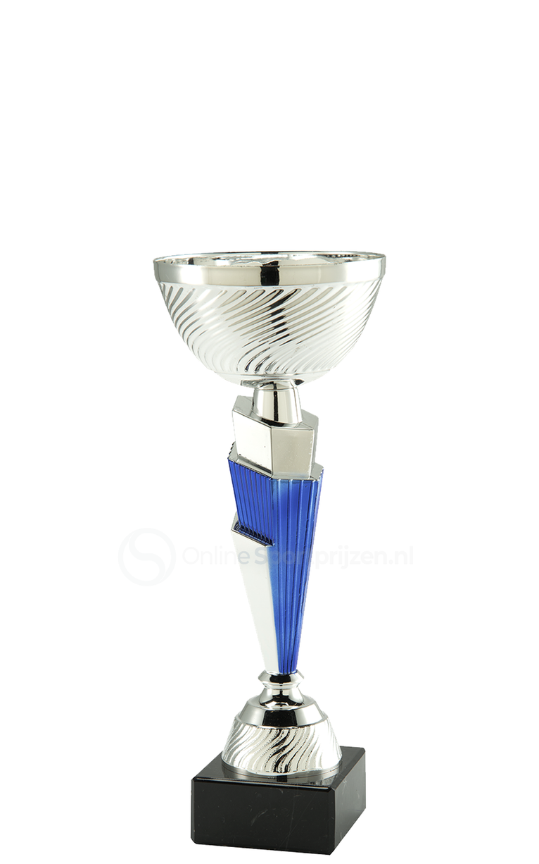 Trofee Den Haag - ET.458.04 - Zilver / Blauw