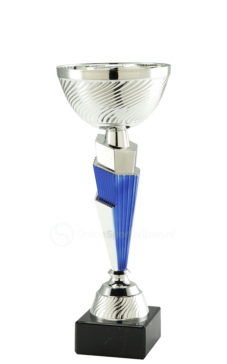 Trofee Den Haag - ET.458.04 - Zilver / Blauw