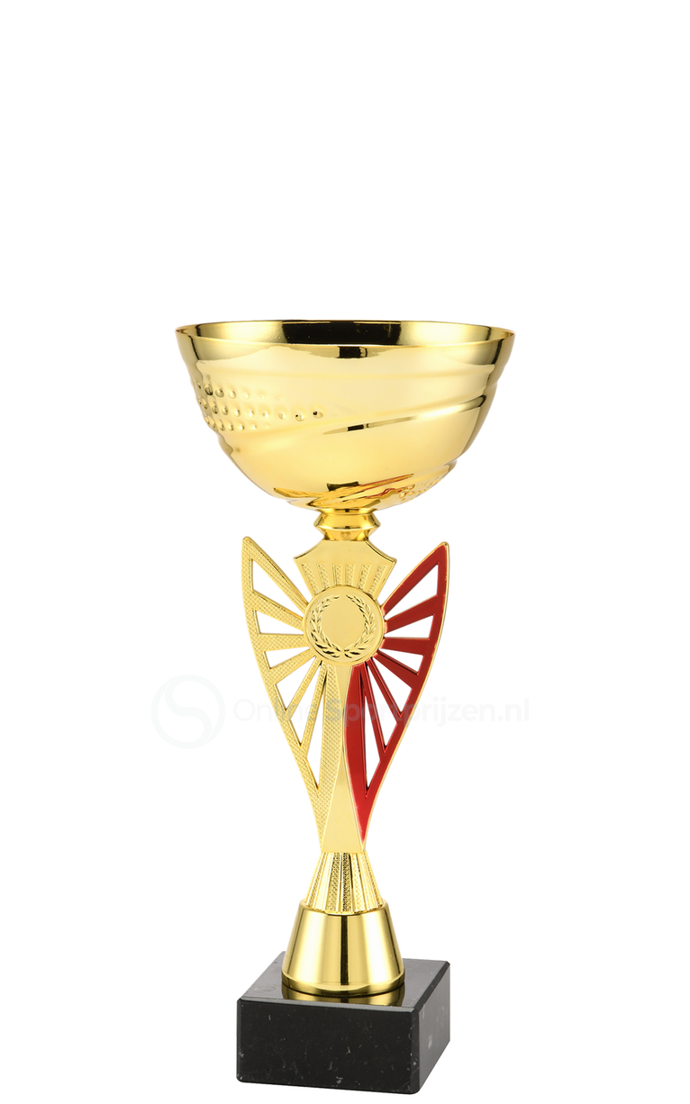 Trofee Gouda - ET.433 - Goud / Rood