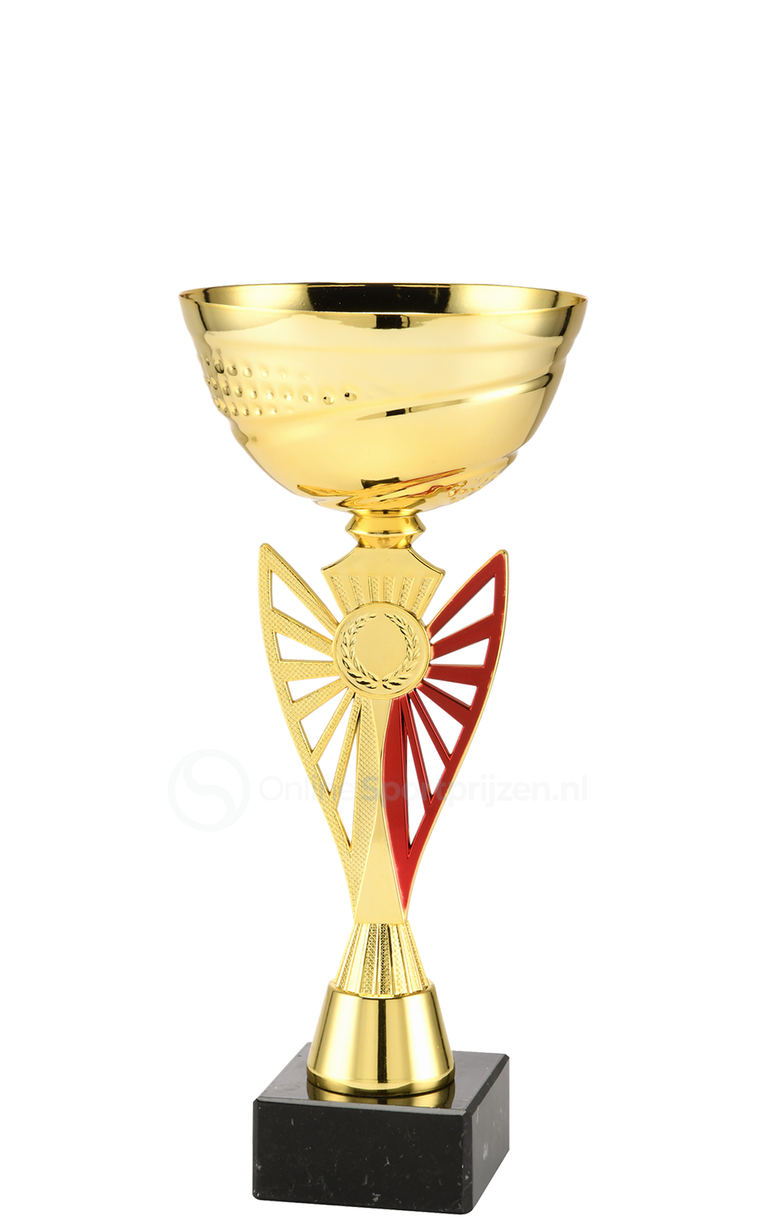 Trofee Gouda - ET.433 - Goud / Rood
