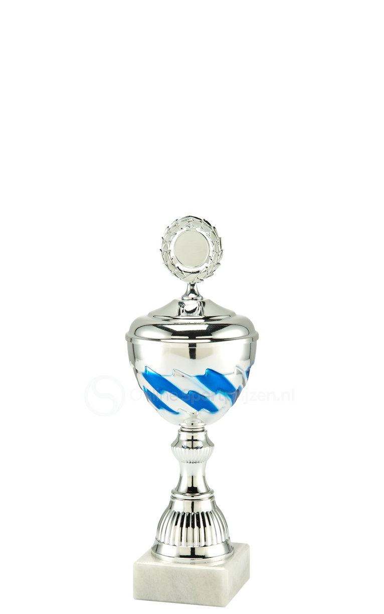 Trofee Hasselt - MT.135 - Zilver / Blauw