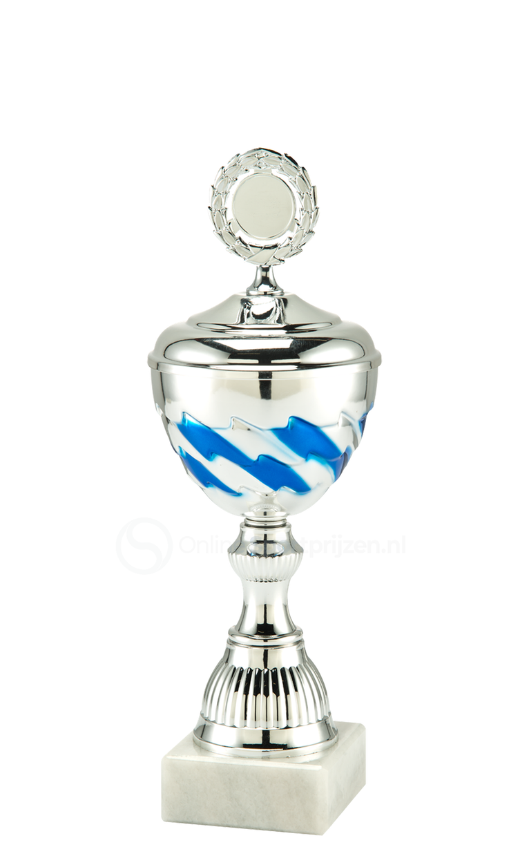 Trofee Hasselt - MT.135 - Zilver / Blauw