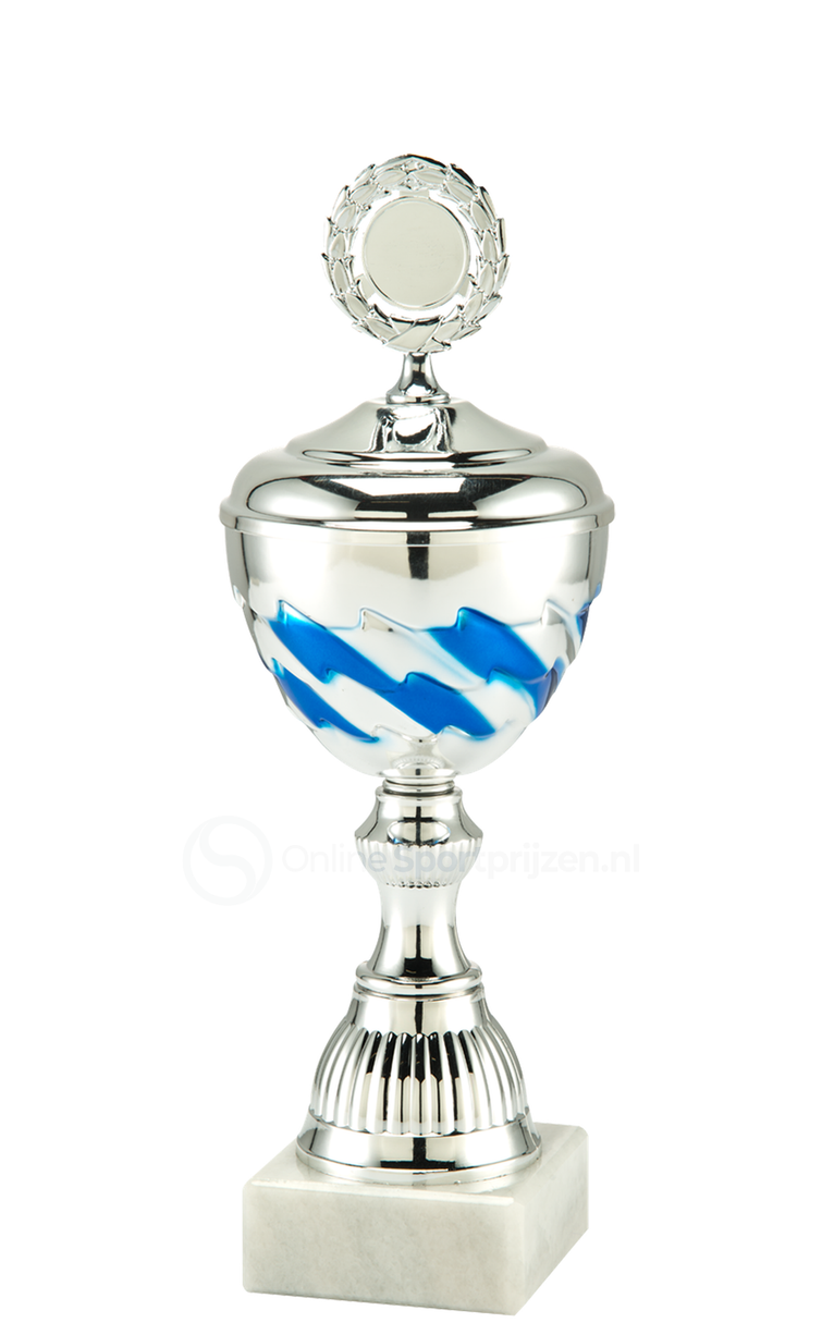 Trofee Hasselt - MT.135 - Zilver / Blauw
