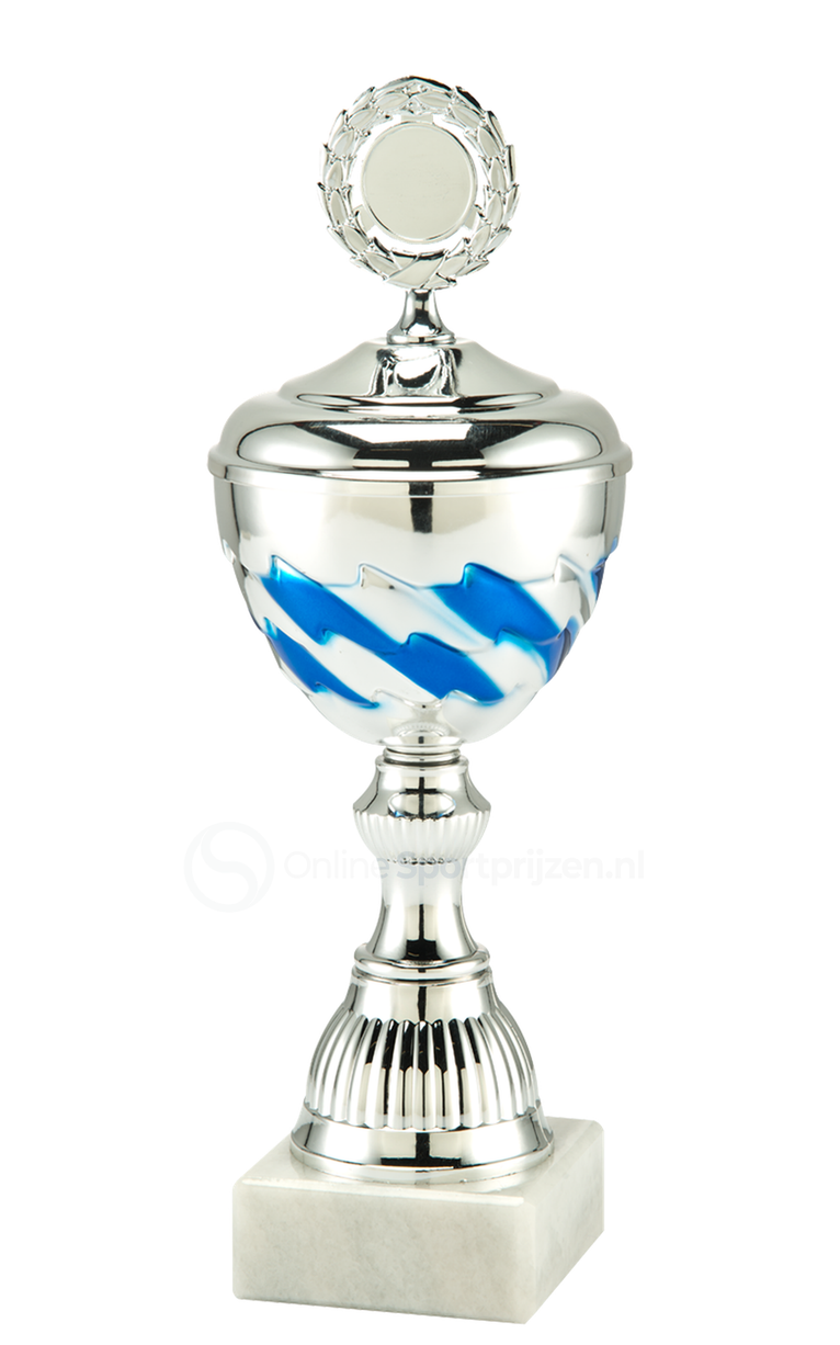 Trofee Hasselt - MT.135 - Zilver / Blauw