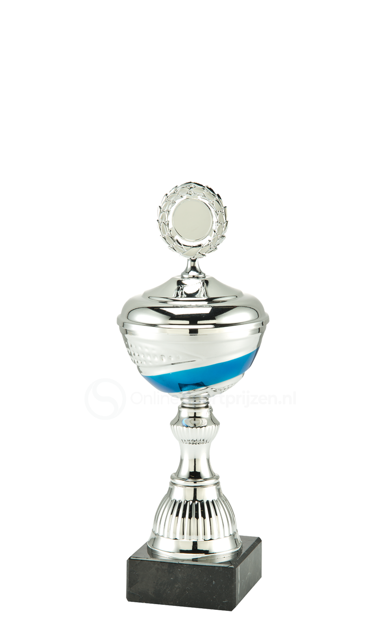 Trofee Kortrijk - MT.133 - Zilver / Blauw