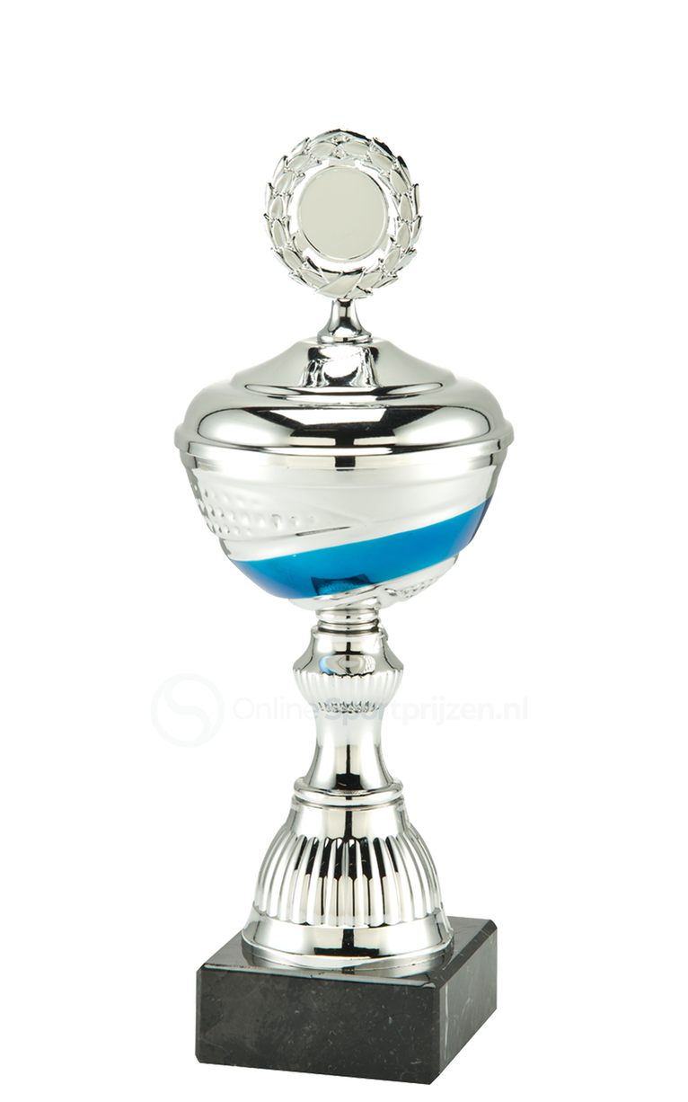 Trofee Kortrijk - MT.133 - Zilver / Blauw