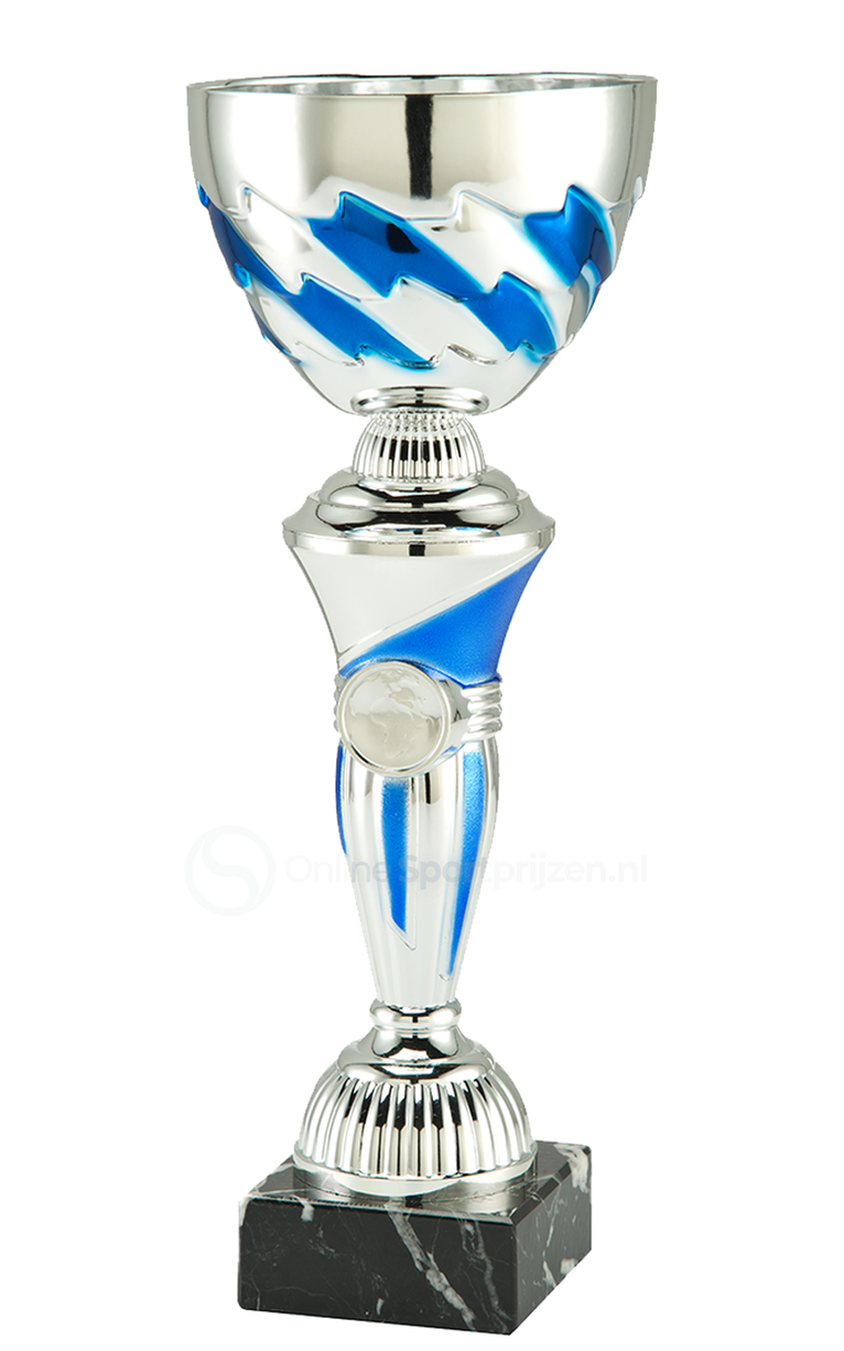 Trofee Lisse - ET.465 - Zilver / Blauw